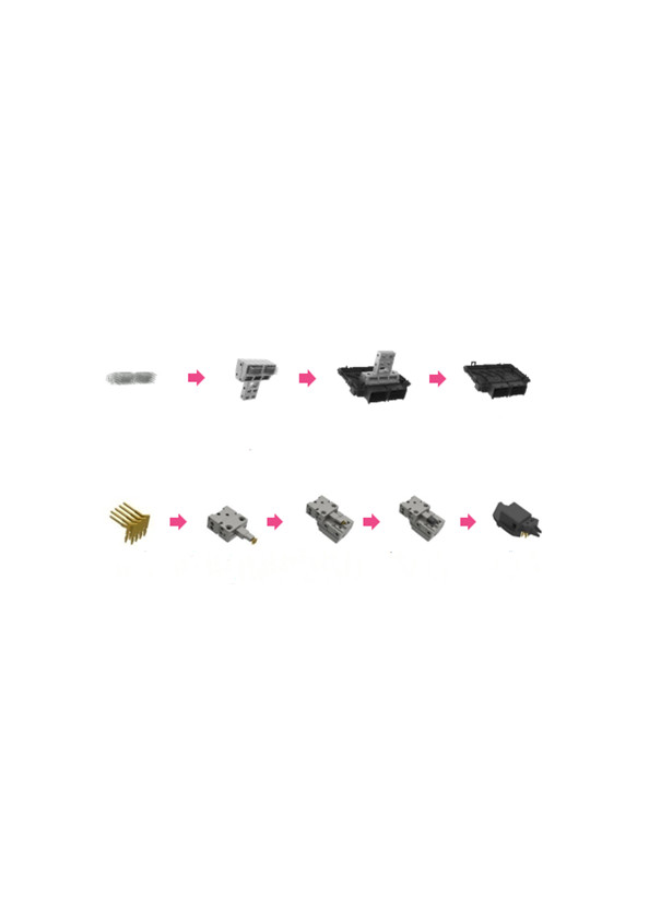 Four Axis Six Axis Insert Injection Molding And Assembly Parts 360 Pcs/H